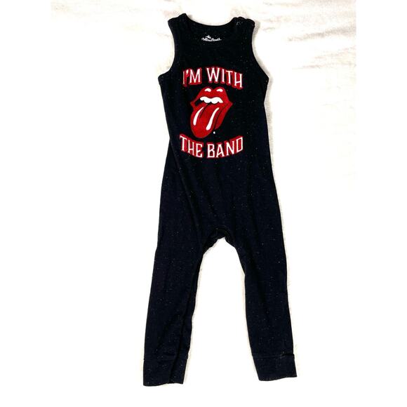 Rolling Stones Baby Romper 18M I’m With The Band - Picture 1 of 5